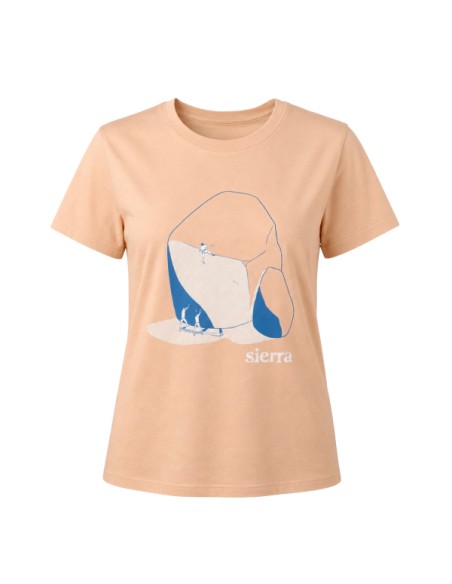 T-shirt Woman Tsunami (Peche) - Camiseta manga corta -  Sierra