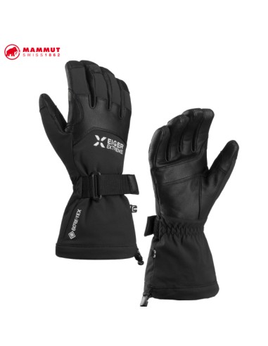 Eiger Nordwand Pro 2 en 1 - Guantes dobles para alpinismo con Gore-Tex y reuferzos en piel - Mammut
