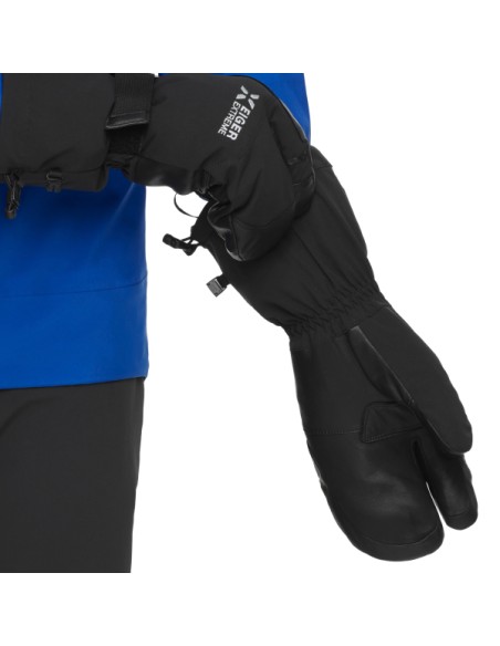 Eiger Nordwand Pro 2 en 1 - Guantes dobles para alpinismo con Gore-Tex y reuferzos en piel - Mammut