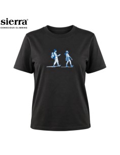 T-shirt Woman Ropeday (Antracite) - Camiseta manga corta mujer -  Sierra