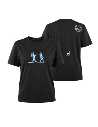 T-shirt Woman Ropeday (Antracite) - Camiseta manga corta mujer -  Sierra