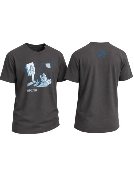 T-shirt Men Coffee Climb (Antracite) - Camiseta manga corta -  Sierra