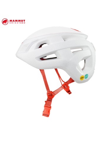 Wall Rider MIPS Twiceme 2.0 (White/Mammut red) - Casco ligero escalada con sistema MIPS- Mammut