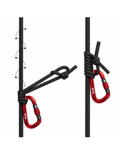 Cordino para machard - Recorte de 1,5m de cordino 6mm para realizar un nudo machard o prusik 2