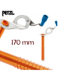 Tornillo Para Hielo Ligero Con Manivela Integrada 17cm Laser Speed Light Petzl
